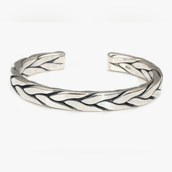 Jewelry - Braided Sterling Silver Cuf/ Chevron CUFF